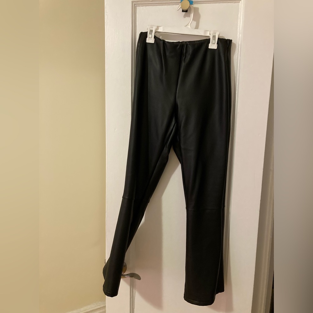 Black Pleather Pants 🖤🐞
